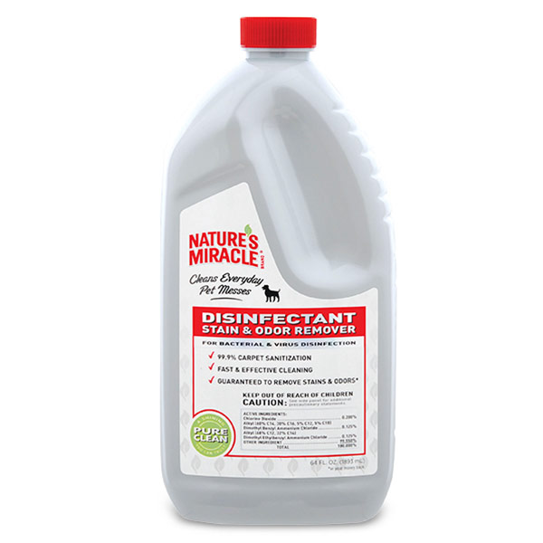 Disinfectant Stain and Odor Remover for Dogs Nature s Miracle